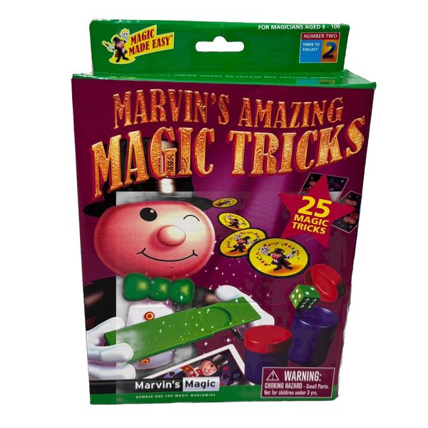 Marvin’s 25 Amazing Magic Tricks For Young Magicians