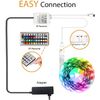 32.8Ft 5050 Rgbled Strip Lights Color Changing with 44 Key Remote