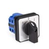 APIELE Changeover Selector Switch 3 Position 440V Universal Rotary Cam Selector (20A 8 Terminal)
