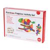 Rainbow Pebbles Activity Set - 48 Pebbles + 24 Activities - The Original Sorting and Stacking Stones - Early Math Manipulatives