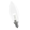 Halco Lighting Technologies Proled B10CL1/827/LED 80172 LED B10 1W 2700K Dimmable E12 Proled