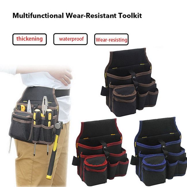 Garden Tool Belt Garden Canvas Tool Utility Belt Pouch With 4 Pockets Waist  Pouch Belt Storage Holder Organizer Garden Supplies - AliExpress