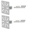 HAPPY SUGAR Security Camera, Surveillance Camera, Outdoor, Mounting, Hardware, Camera Fixing, Bracket, Pole, Stand, Dummy, 2-Piece Set