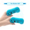 FYOUNG Controller Hand Grip Compatible with Joy Con for Switch & OLED Model, Comfort Remote Holder Accessories (4 Pack) - Red,Blue,Green,Pink