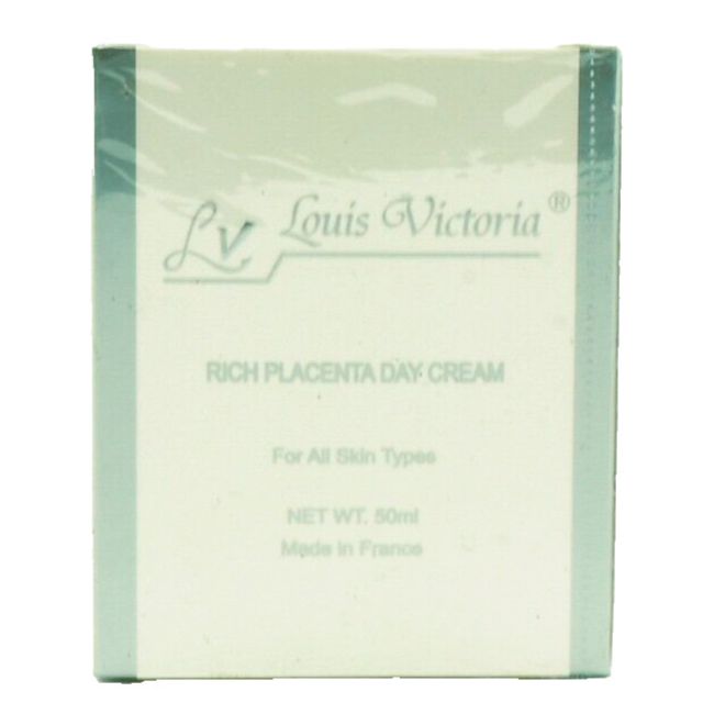 LV Louis Victoria Rich Placenta Day Cream For All Skin Types 50 ml New In Box