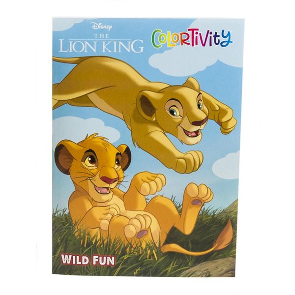 The Lion King Colortivity Wild Fun Coloring Book