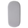 Clair de Lune | Micro-Fresh 2 Pack Grey Fitted Moses Sheets | 74 x 30 cm | 100% Cotton Universal Elasticated Fit