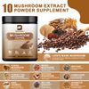 250g Lions Mane Mushroom Coffee Powder Enhanced Focus, Memory & Brain Boost