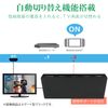 Elecom DH-SWL2CBK HDMI Switcher, Supports PS4/PS3/Switch, 2 Inputs and 1 Output, Auto / Manual Switch, No Cable Model, Black