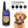 2 Collar Set 2600 FT Remote Dog Shock Training  Rechargeable Waterproof LCD Pet