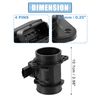 X AUTOHAUX 1333637 Car Mass Air Flow Sensor Meter MAF Sensor Airflow Replace