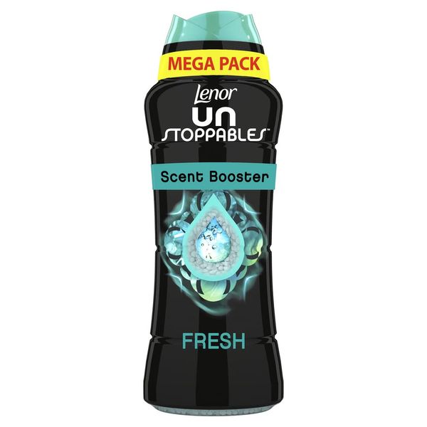 Lenor Unstoppables In-Wash Laundry Scent Booster Beads, 570g, Fresh Scent, A Boost Of Freshness For Up To 12 Weeks In Storage