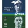 YONEX PTGST130 Solid Tennis Strings, Poly Tour Strike, 130 (1.30 mm), Iron Grey