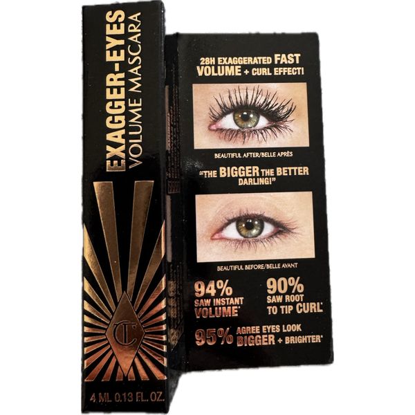 Charlotte Tilbury | Exagger-Eyes Volume Mascara | Exagger-Black | 4ml