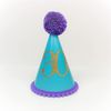 Any Age Customisable Bright Colourful Party Hat - Multiple Colour Choices Available