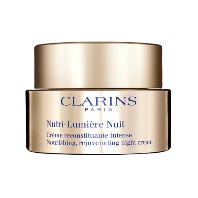 Clarins Nutri-Lumière Night Cream | Anti-Aging Moisturizer | Nourishes and Restores Vitality To Mature Skin | Visibly Lifts and Smoothes Skin | Minimizes Appearance Of Deep Wrinkles and Age Spots