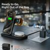 HyperGear 4 in 1 Wireless Charging Stand with Charging Mount for Apple Watch