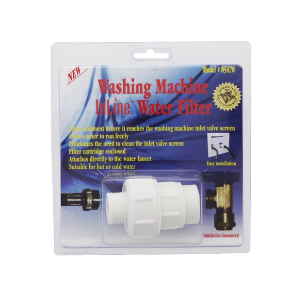 85470 Washing Machine Inline Water Filter System