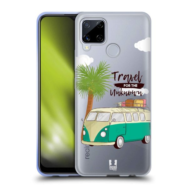 Head Case Designs Van Summer Adventure Soft Gel Case Compatible With Realme C15
