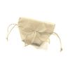 Weddingstar Organza Drawstring Bags with Decorative Bow, Ivory