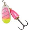 Blue Fox Classic Vibrax 04 Tackle, Pink Scale Chartreuse Tip UV, 3/8