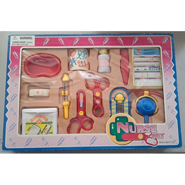 Vintage Rite Aid Nurse Set Childrens Toy Playset NOS - NIB Rare Collectable Toy