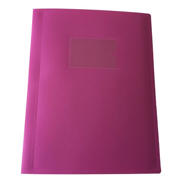 Janrax A4 Pink Flexible Cover 40 Pocket Display Book - Presentation Folder