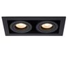 Lucide Chimney - Recessed Spotlight - GU10 - Black