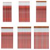 ZEM Brush CLB-2 Classroom Artist Brush Box Set | Flats 72 pcs