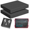 Wonninek Tool Box Foam Inserts - Foam Sheet, 400mm x 300mm Tool Box Organisation DIY & Tool Storage Systems