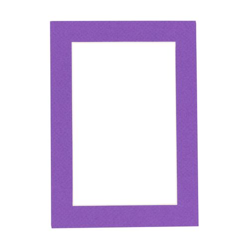 11x14 Mat Board for 8x10 Picture - Precut Purple Picture Matboard for Frames Measuring 11 x 14 Inches - Bevel Cut Matte to Display Art Measuring 8 x 10 Inches - Acid Free ONE MAT