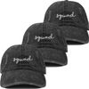 Funky Junque Bridal Baseball Cap - 3 Squads - Black