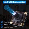 ELP 16MP USB Camera Ultra HD 3496P USB Camera Module with IMX298 Image Sensor Webcam, Plug and Play Embedded Camera in Industrial 3D Printer Camera for Linux Android Windows Mac