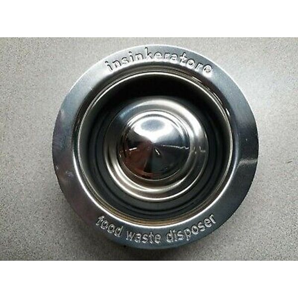 New Insinkerator Garbage Disposal Flange Polished Chrome