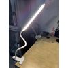 LED Desk Lamp Adjustable Lamp with Clamp Eye-Caring Reading Desk Light US