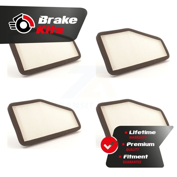 Cabin Air Filter (4 Pack) For 2007-2012 Ford Escape 2008-2011 Mazda Tribute 3.0L