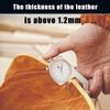 Welding Hood Leather - Cowhide Split Leather Welding Caps Protector with Neck Shoulder Drape - Full Head Cover Protection for Men & Women, Brown