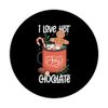 Hot Chocolate Drinking Chocolate Milk Hot Cocoa PopSockets with Interchangeable PopGrip