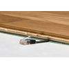 1aTTack.de 20m - CAT6 flat network patch cable (black - 1 piece) 1000 Mbit/s Gigabit LAN flat cable CAT.6 Slim Micro installation cable