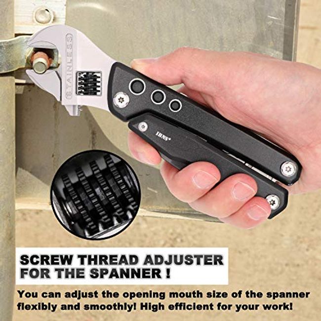 Can Opener, Adjustable Stainless Steel Can Opener, Multi-function