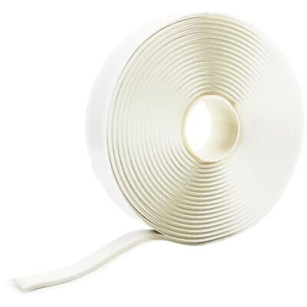 White Butyl Tape RV Roof Sealing Tape Highlight Putty Sealant Tape 16.4Ft/5M