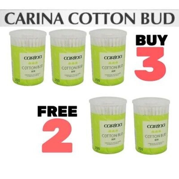 Buy 3 Drum Free 2 Drum CARINA Cotton Buds Swab Cleaning Ear Makeup FREE SHIPPING