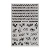 KiraNail NailSticker Textile