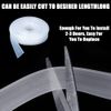 Framed Shower DoorBottom Seal Strip Replacement Shower Bottom Waterproof 108Inch