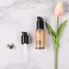 TIHOOD 10PCS Replacement Foundation Pump Black Plastic Cosmetic Liquid Foundation Makeup Pump Replacement Tool