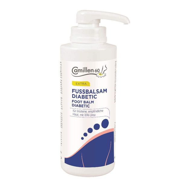 Fussbalsam Diabetic, 450 ml mit Spender Camillen 60