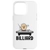 Dumpling Playing Billiard Sports Player Athlete Game Case for iPhone 15 Pro Max