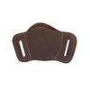 Barsony Quick Slide Gun OWB Brown Leather Holster for Springfield XDM Right