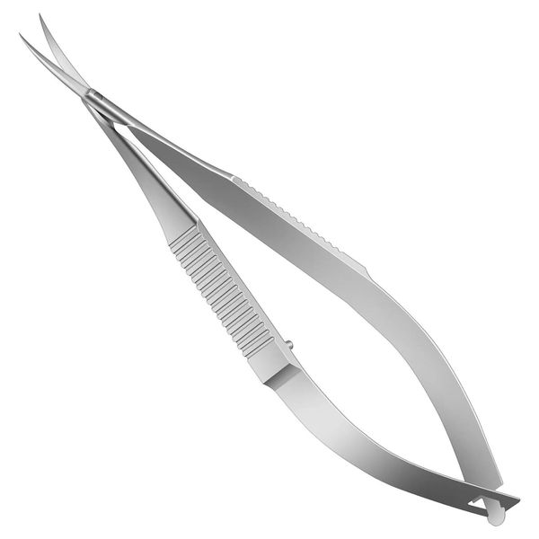 Cuticle Scissors Extra Fine Curved Nail Scissors Cuticle Trimmer Curved Fine Pointed Tip for Dry, Dead Skin,Skin Care,Eyebrow, Eyelash, Trim Nail and Dry Skin