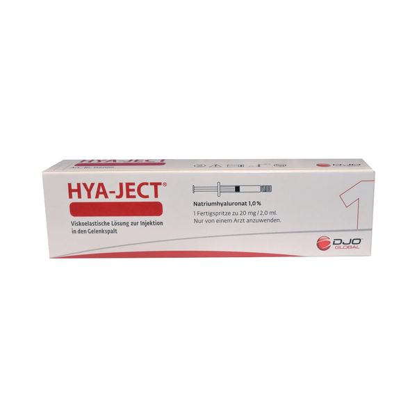 Hya-Ject Pre-filled syringes, 20 mg x 2 ml